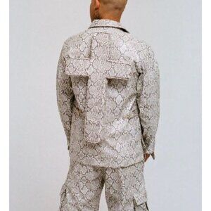 NEW SEVENTH HEAVEN SNAKE CROSS JACKET SZ MEDIUM
